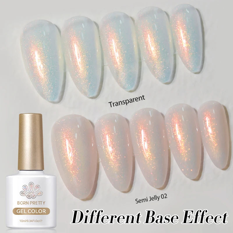 Aurora Glitter Chameleon Gel Nail Polis
