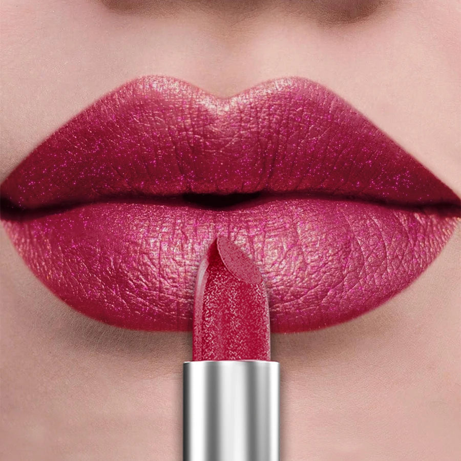21-Color Metallic Glitter Lipstick Set