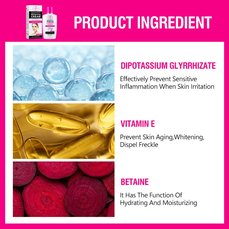 Gentle Brightening Face Body Cream