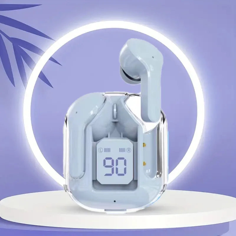 T2 Transparent Bluetooth Earphones HIFI Stereo