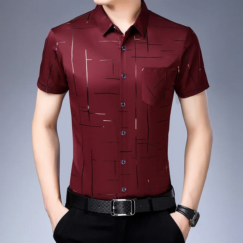 Men’s Wrinkle-Free Business Shirt
