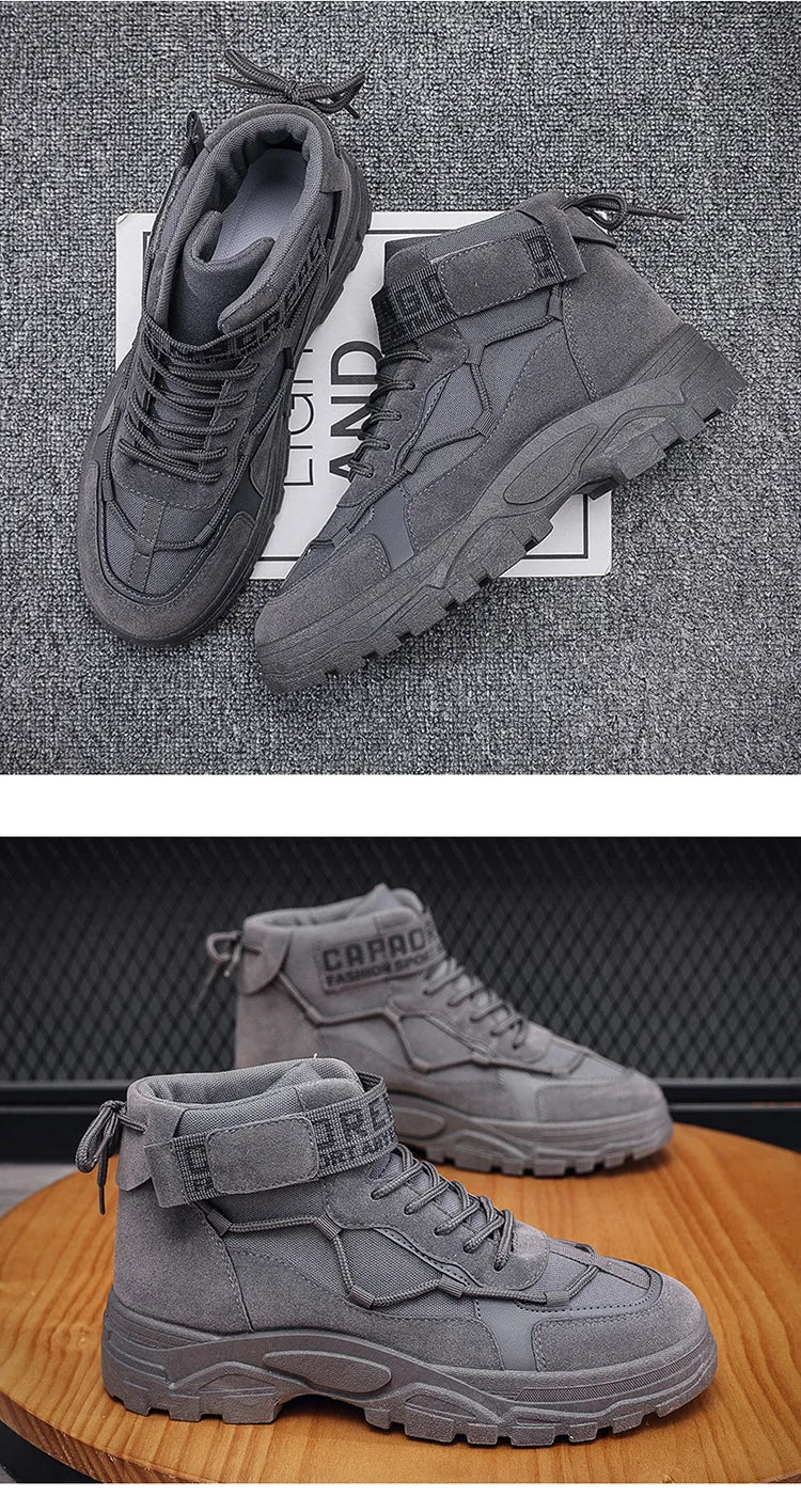 Men's Platform Desert Boots