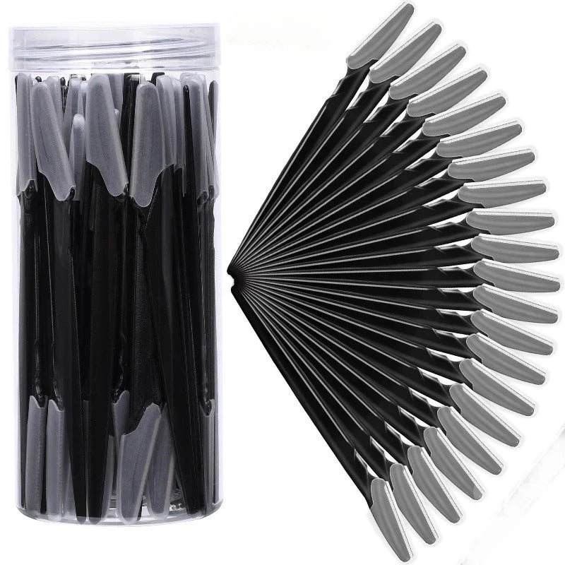 40-Piece Safe Eyebrow Trimmer Set