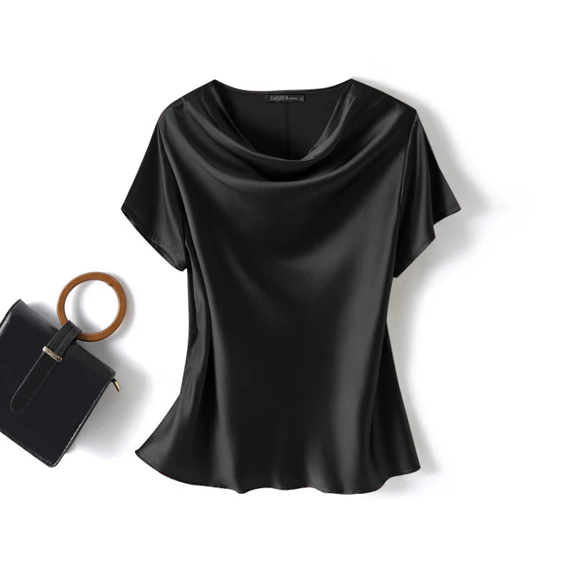 Elegant Satin Blouse