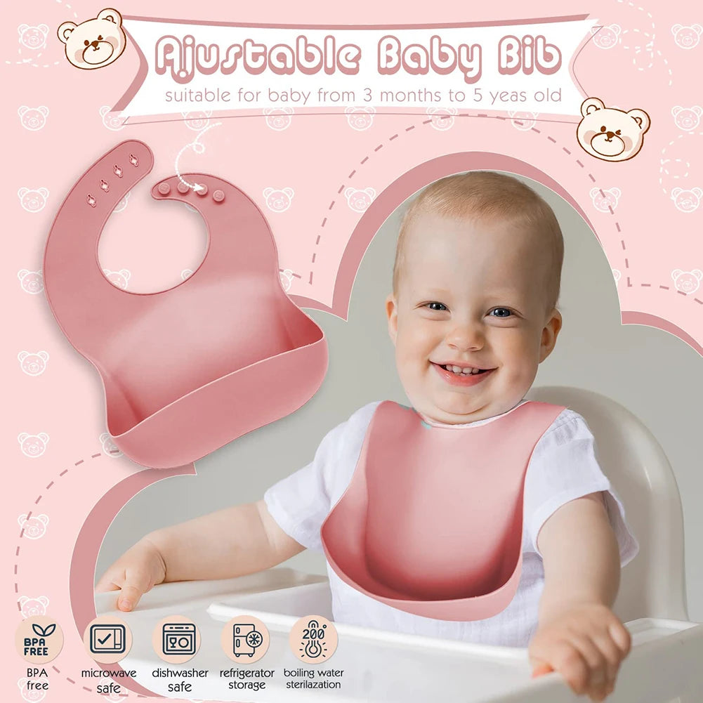 Silicone Baby Tableware Set