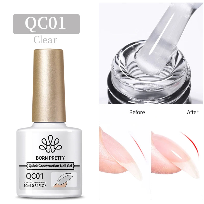Super Top Coat and Base Gel Nail Polish Set