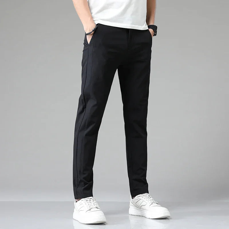 Ultra-Thin Stretch Slim Pants