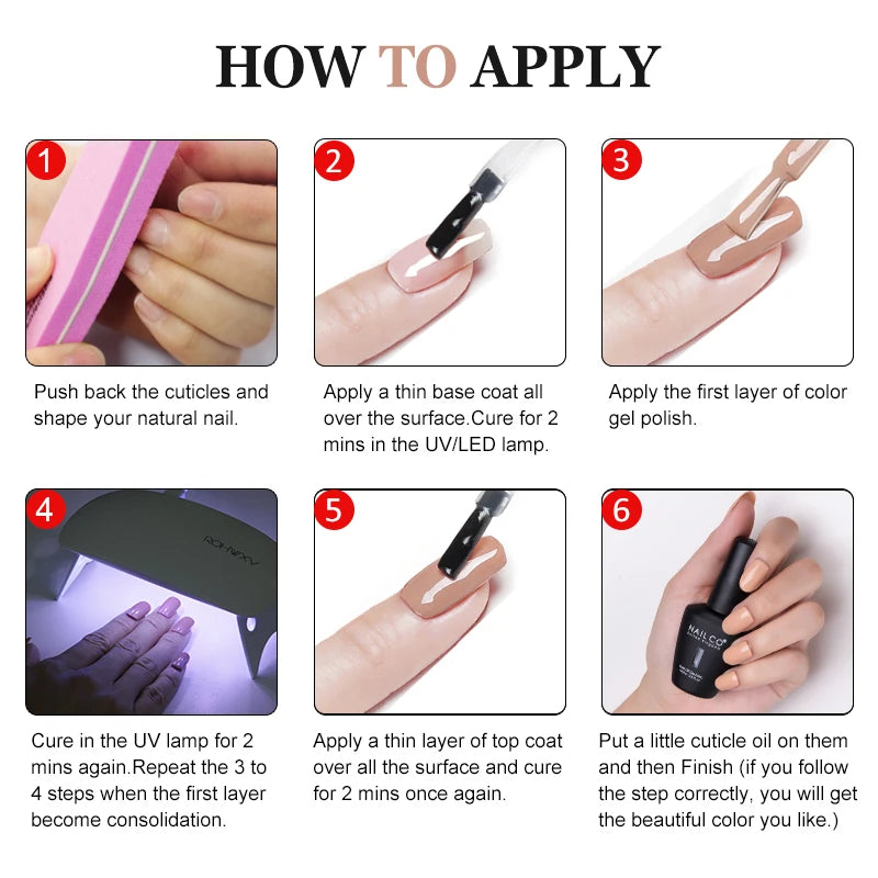 15ml Hema/TPO Free UV Gel Nail Polish