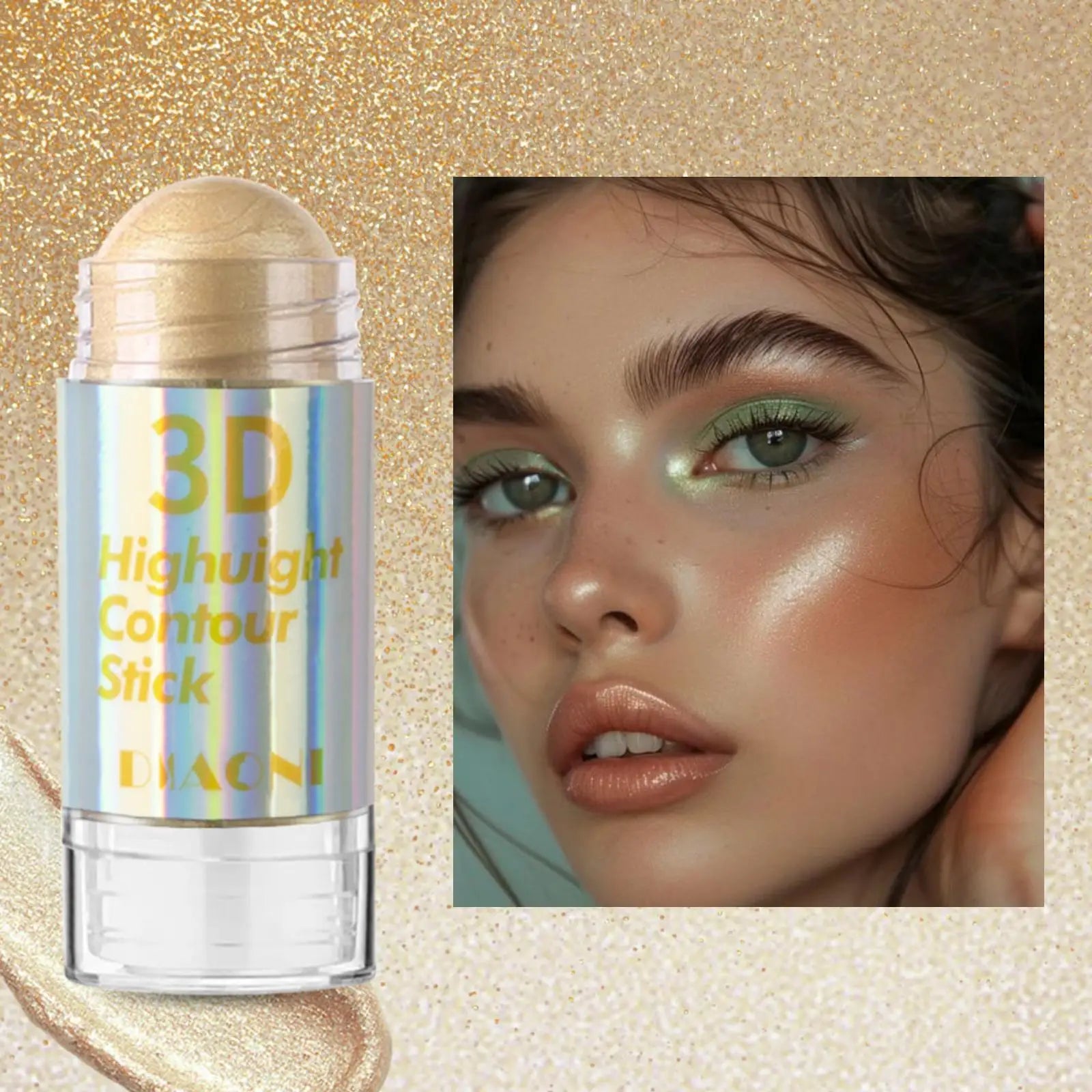 6-Color 3D Highlighter Contour Stick