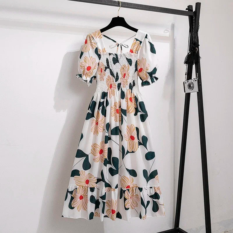 Chiffon A-line Dress