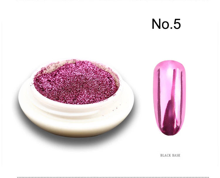 Metallic Mirror Effect Chrome Powder