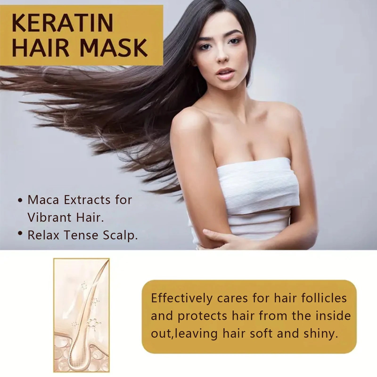 Keratin Intense Deep Repair Hair Mask