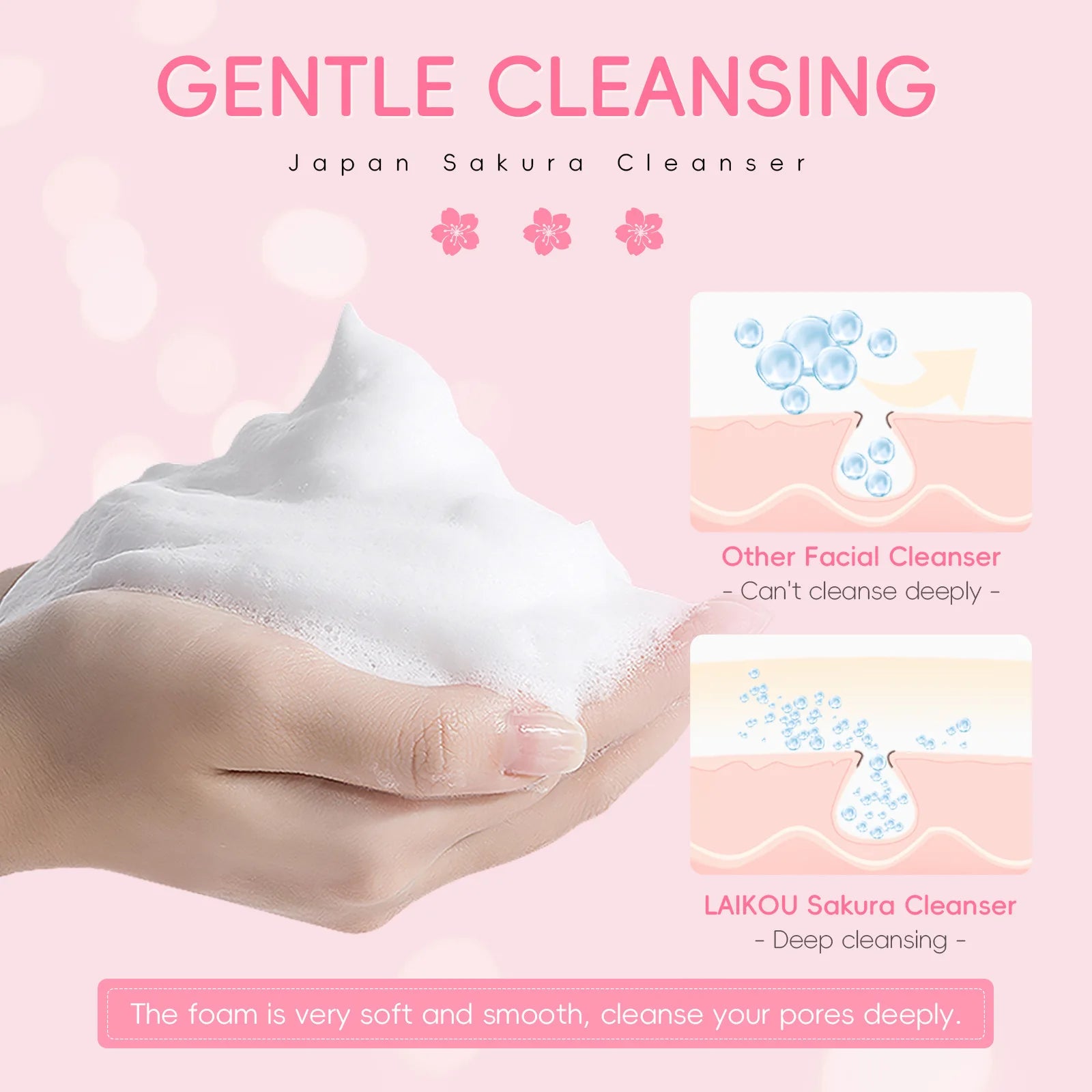Sakura Cleanser Gentle Deep  Cleanser