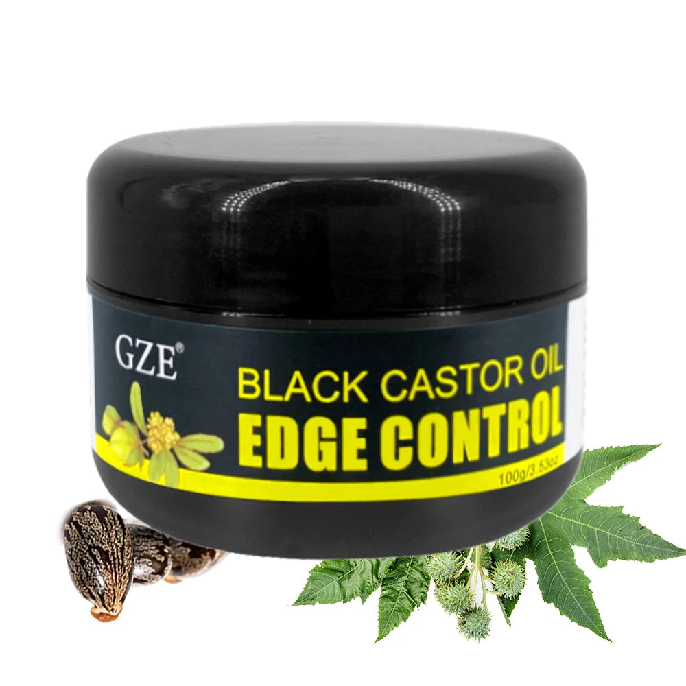 Extra Hold Black Castor Edge Control Wax