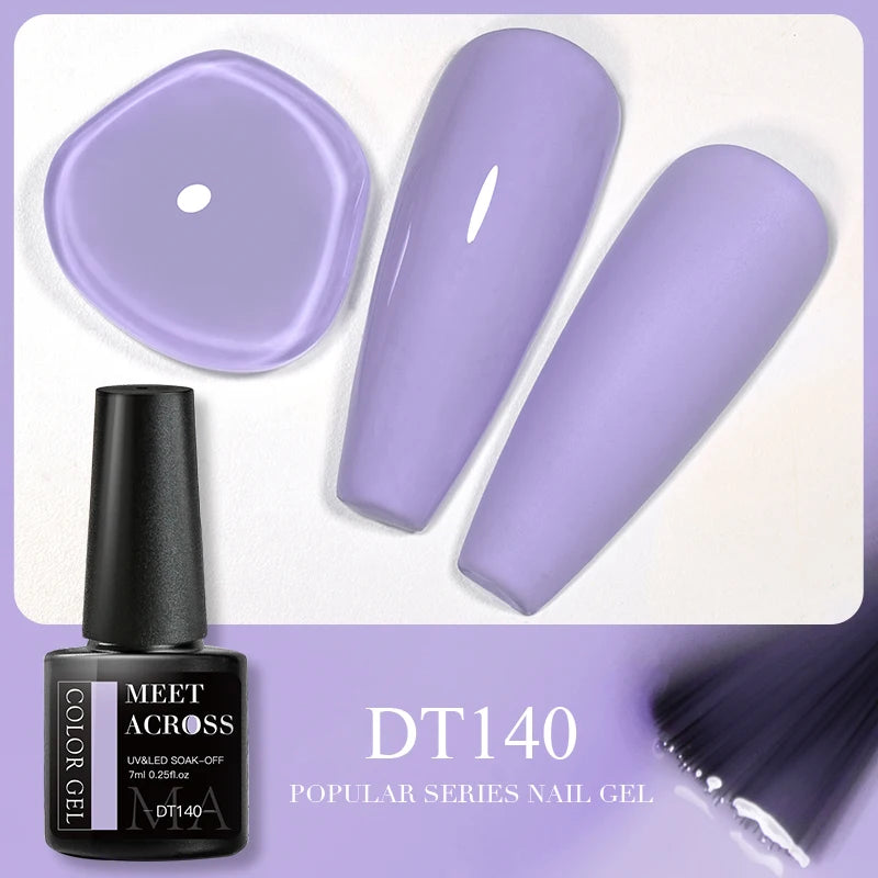 5ml Pink Dried Flower Gel Nail Polish