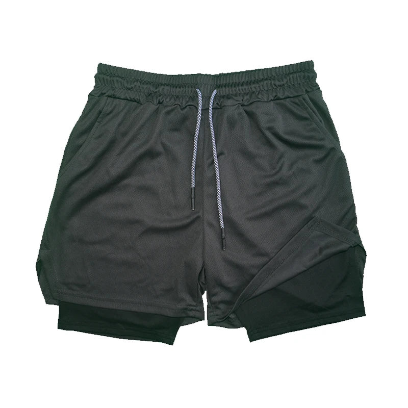 Double Layer Fitness Shorts