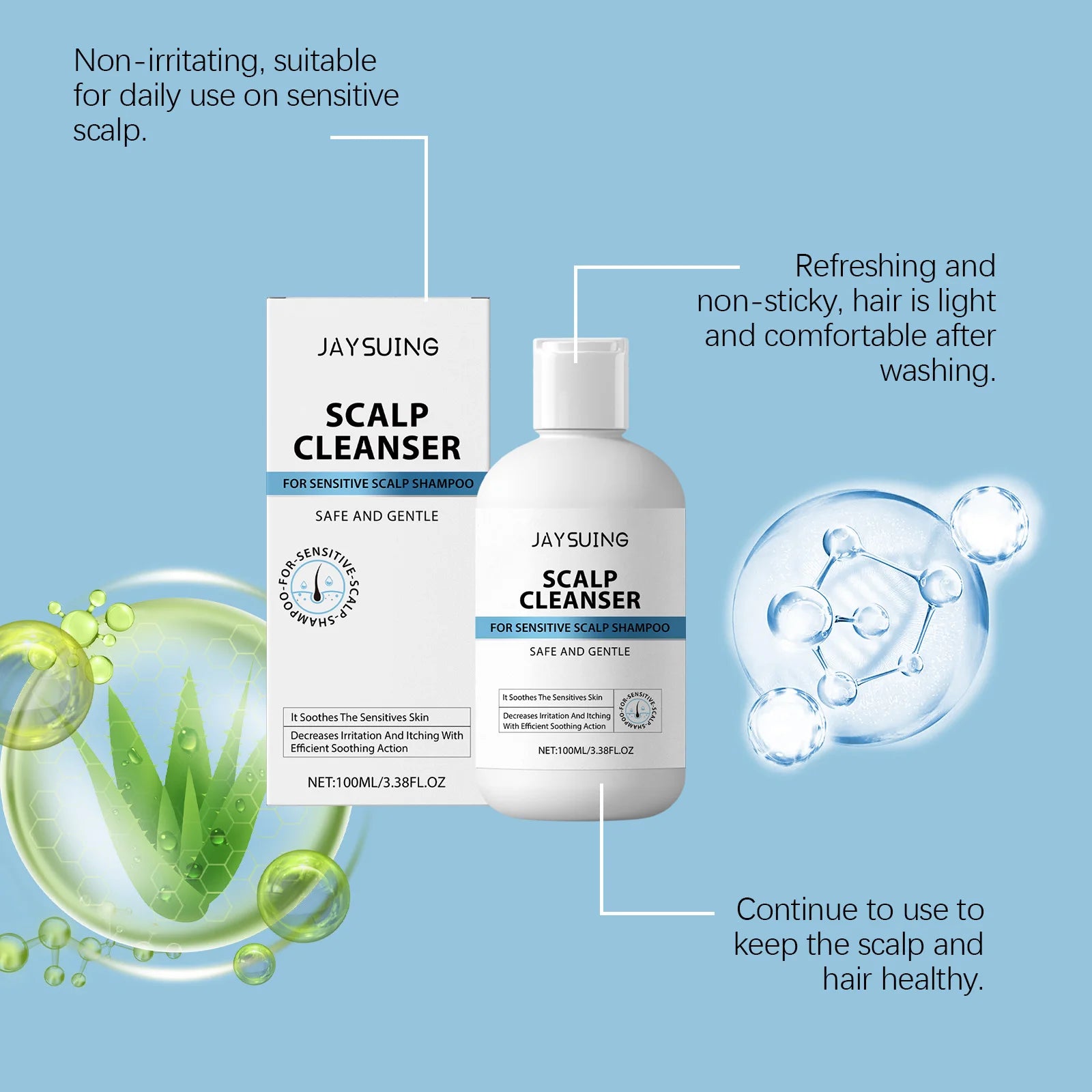 Deep-Cleansing Anti-Dandruff Shampoo