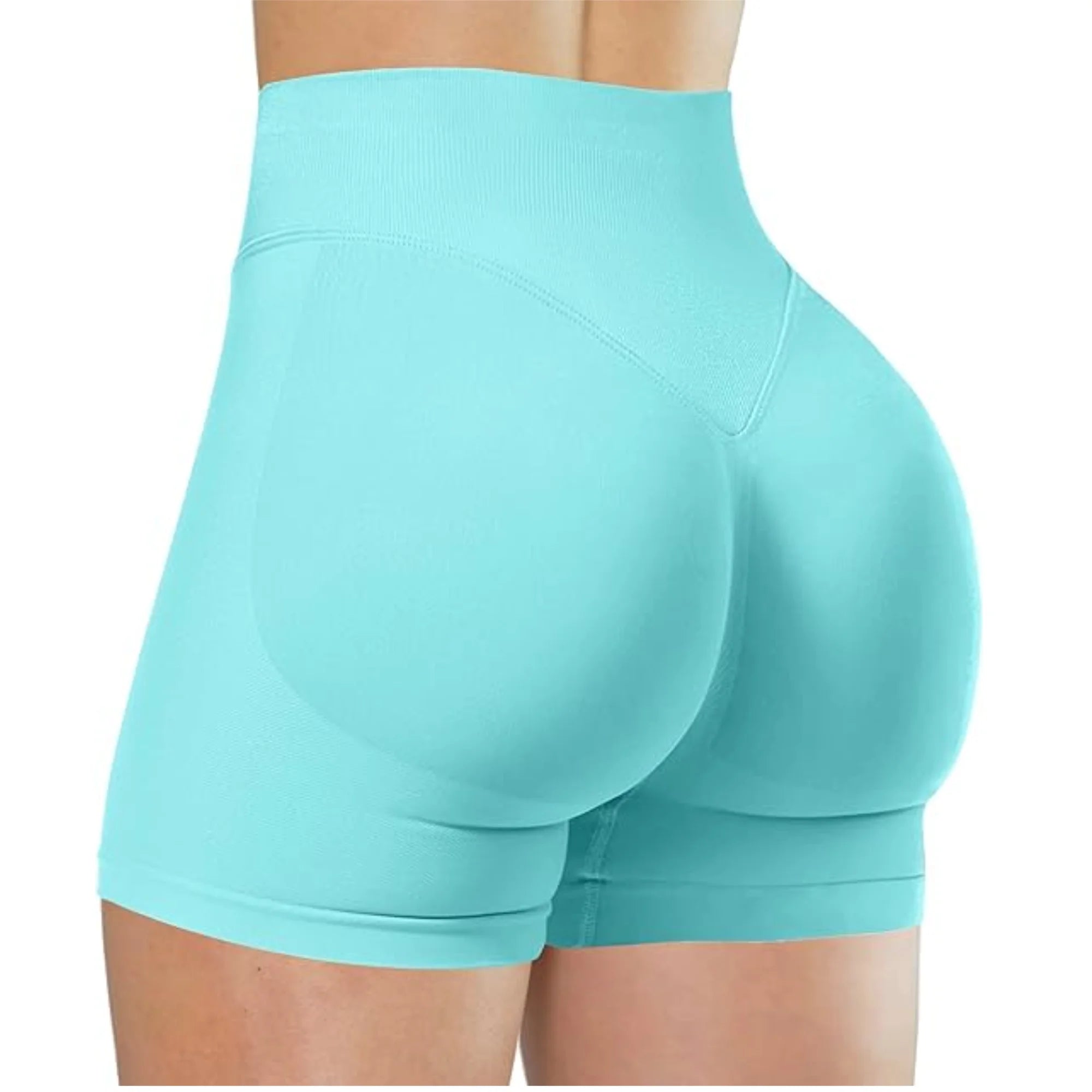 High Waisted Summer Yoga Shorts