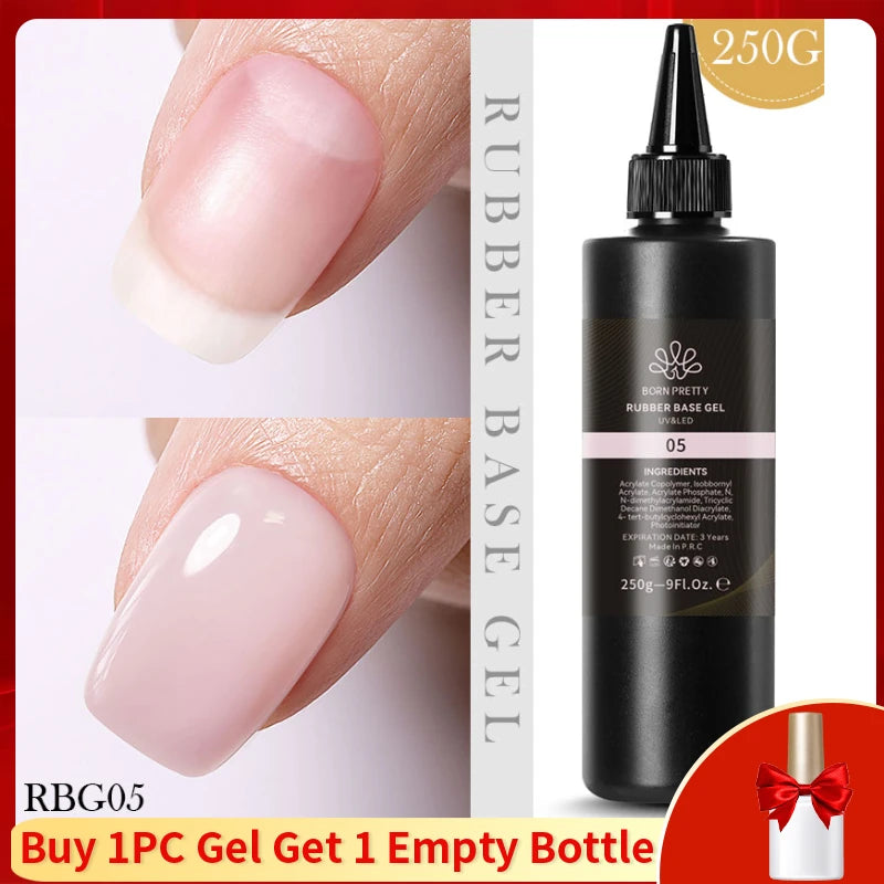 250g Super Top Coat Gel Nail Polish Set