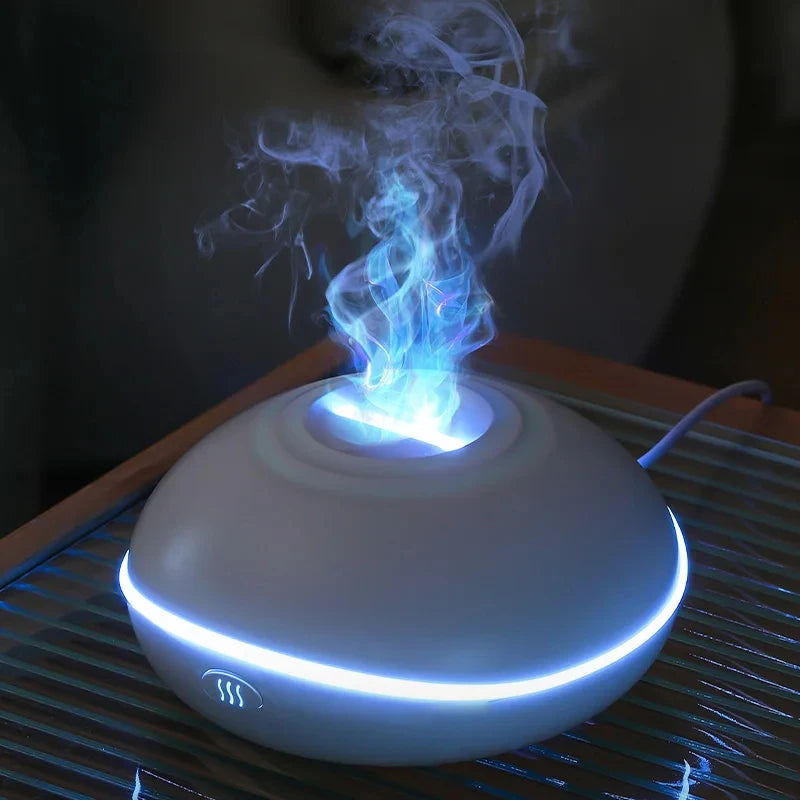 Flame Aroma Diffuser Lamp And Humidifier
