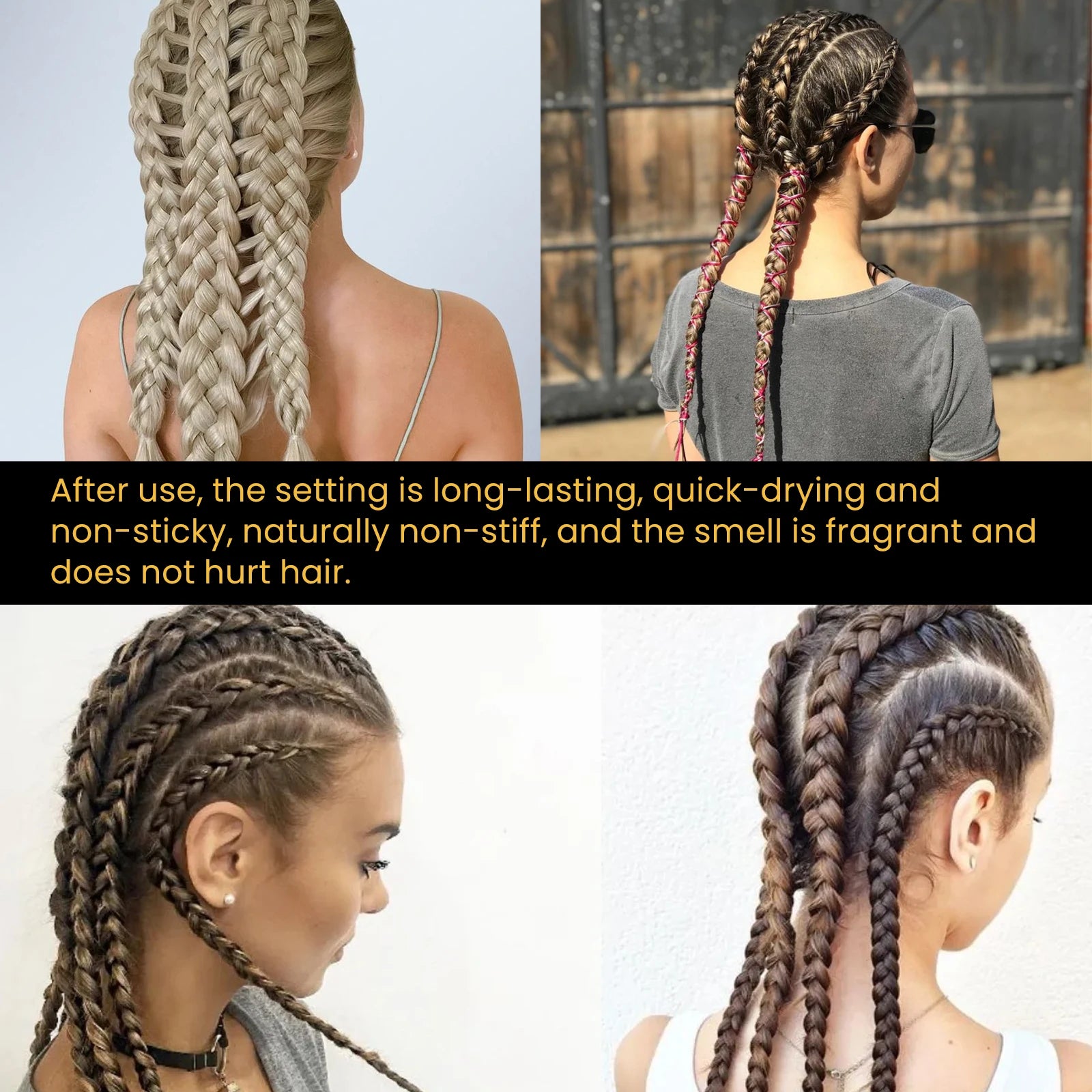 Long-Lasting Braiding Gel