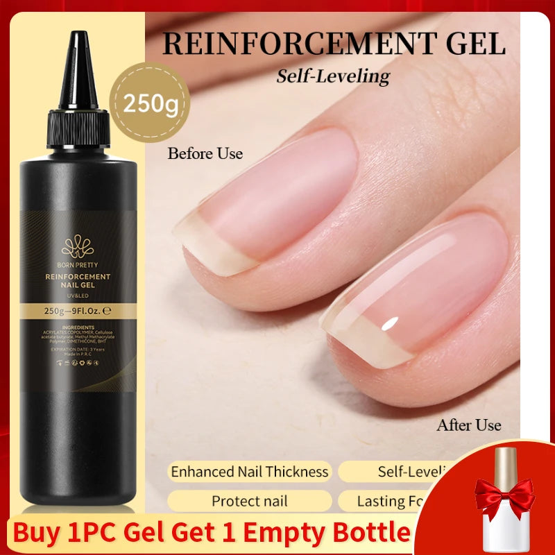 250g Super Top Coat Gel Nail Polish Set