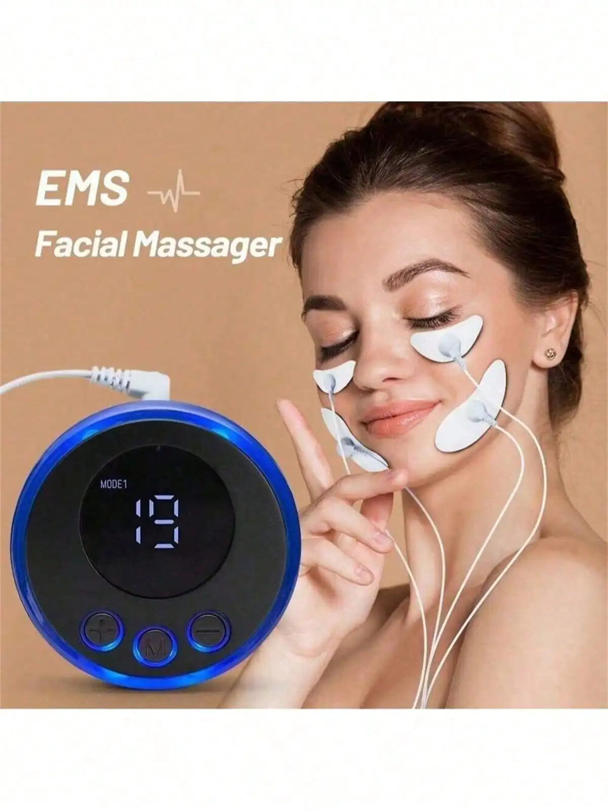 EMS Microcurrent Eye and Face Lifting Massage
