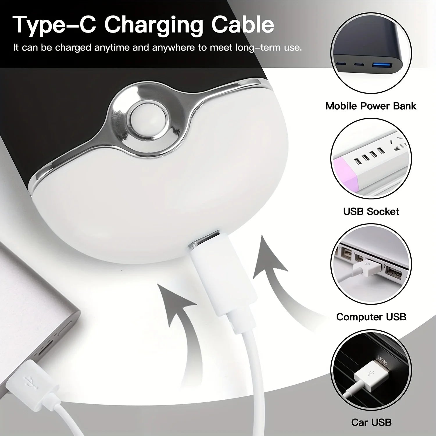 Mini USB Eyelash Fan Dryer