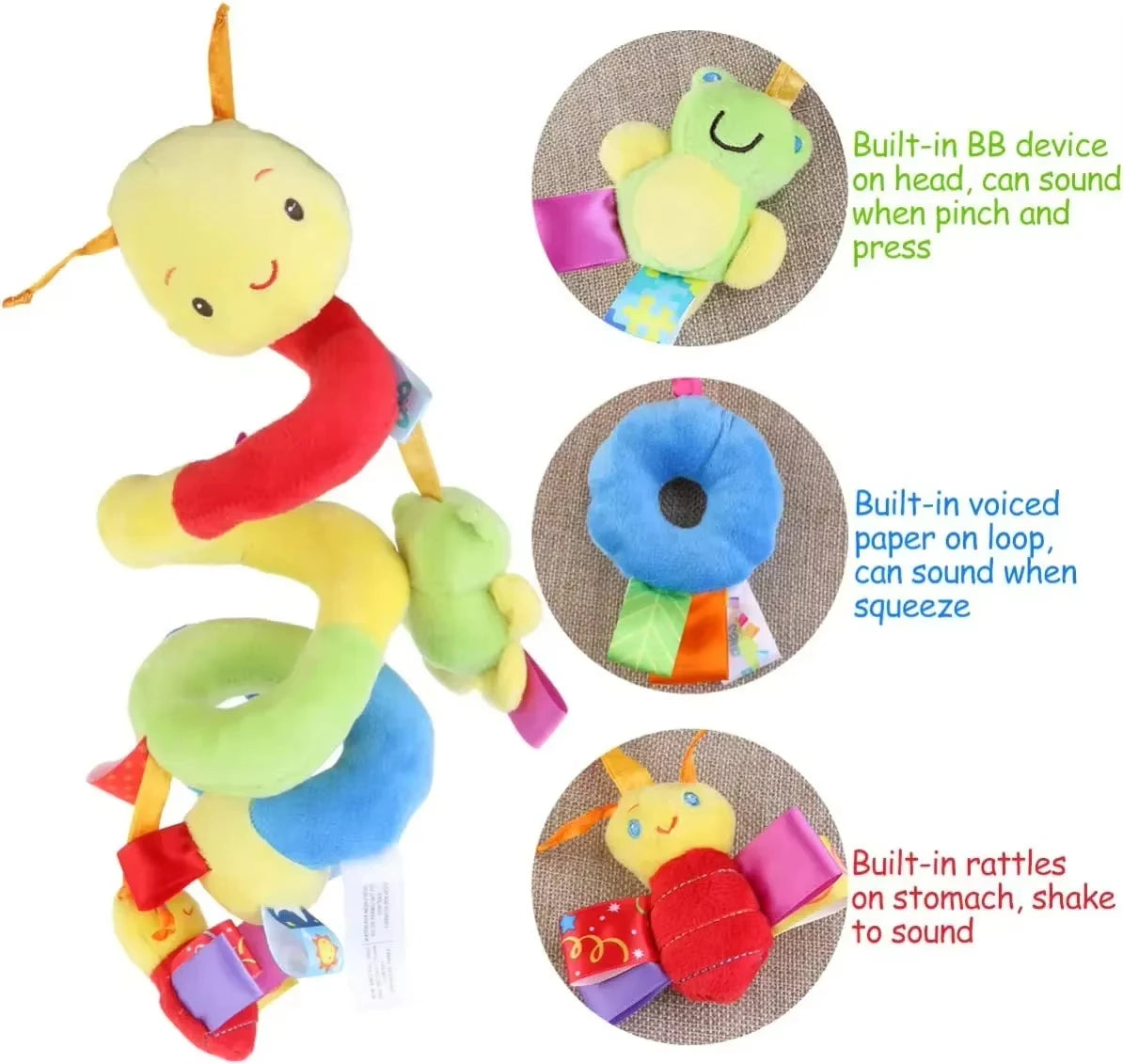Spiral Hanging Crib Toy