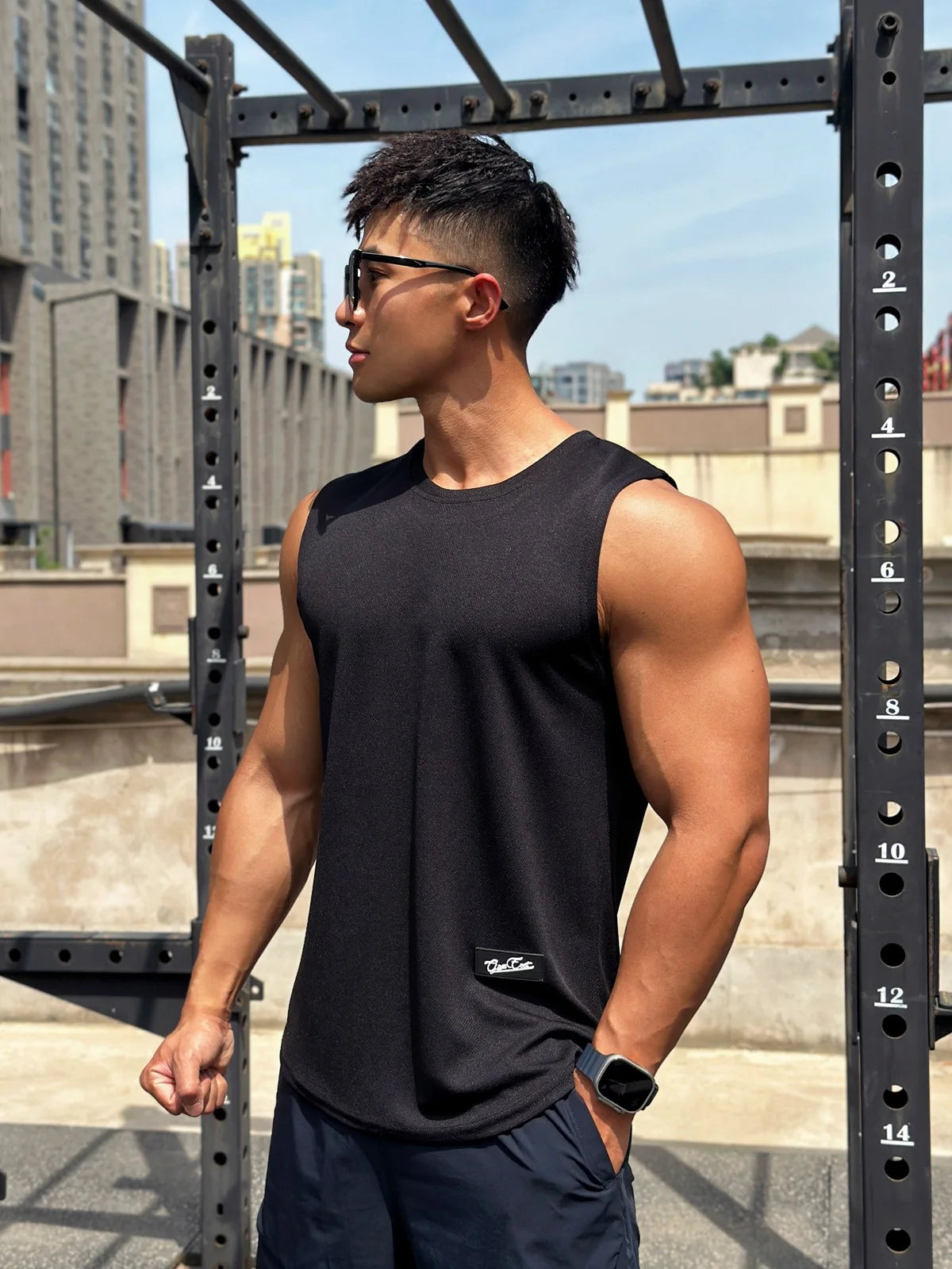 Mesh Breathable Gym Tank Top