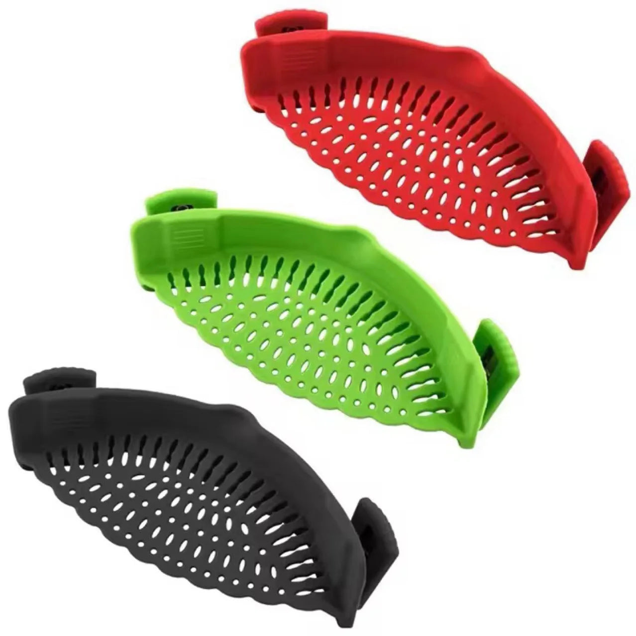 Adjustable Clip-On Pot Strainer