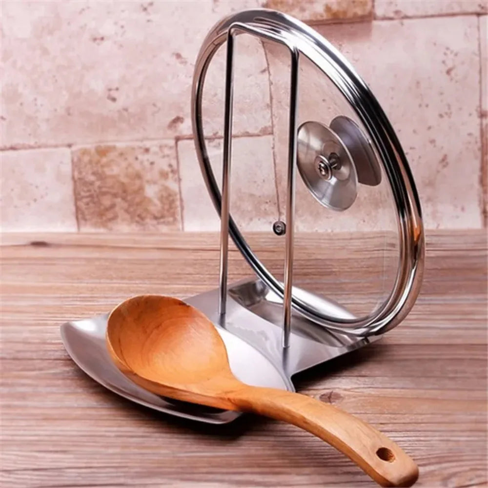 Stainless Steel Pot Lid Stand