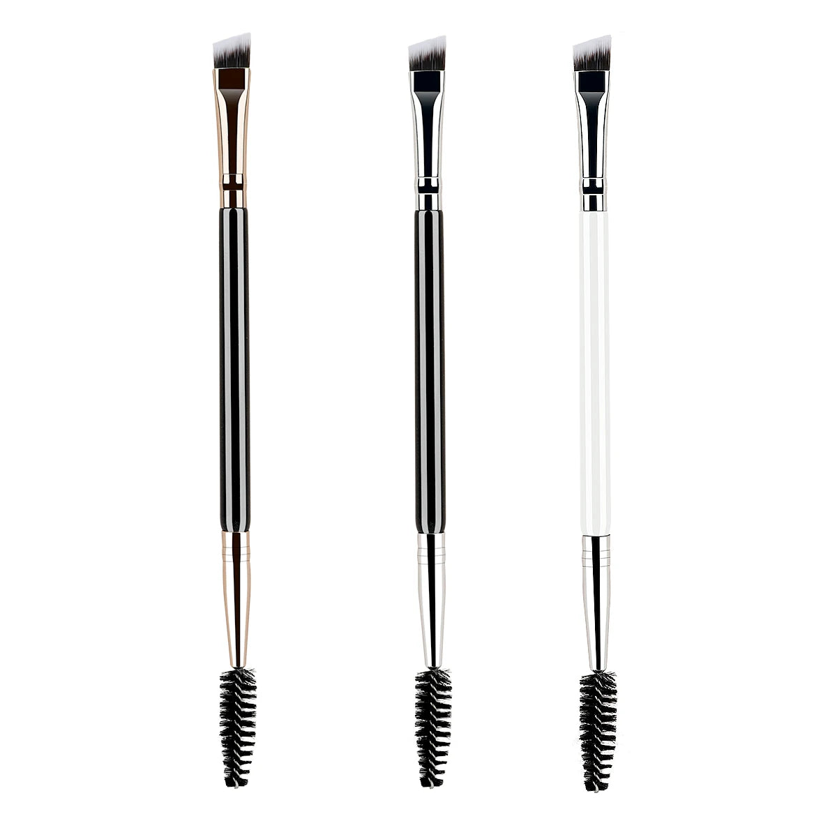 Dual-Ended Eyebrow and Eyelash Brush