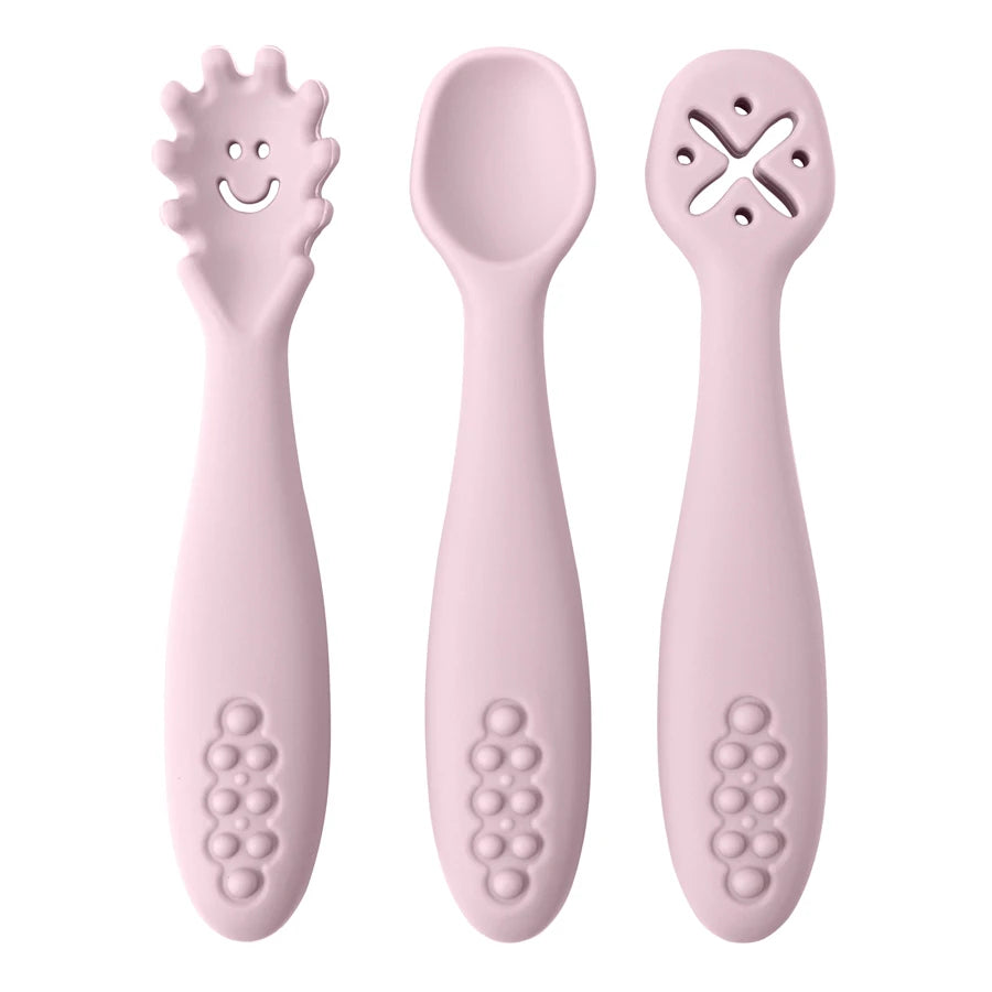 3PCS Baby Learning Spoon Set