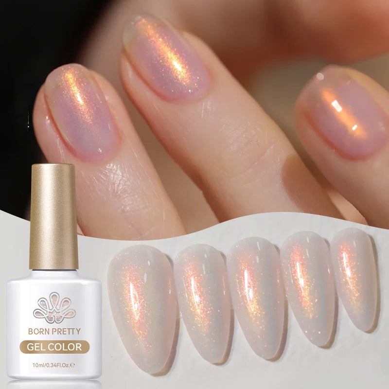 Aurora Glitter Chameleon Gel Nail Polis