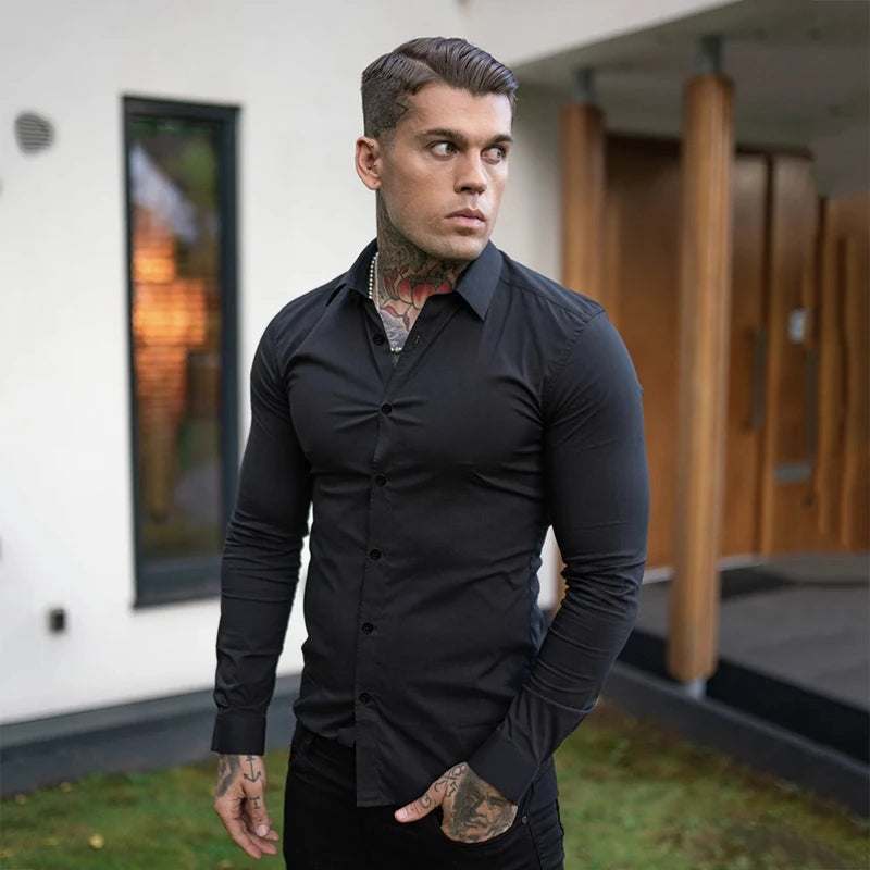 Slim Fit Long Sleeve Shirt