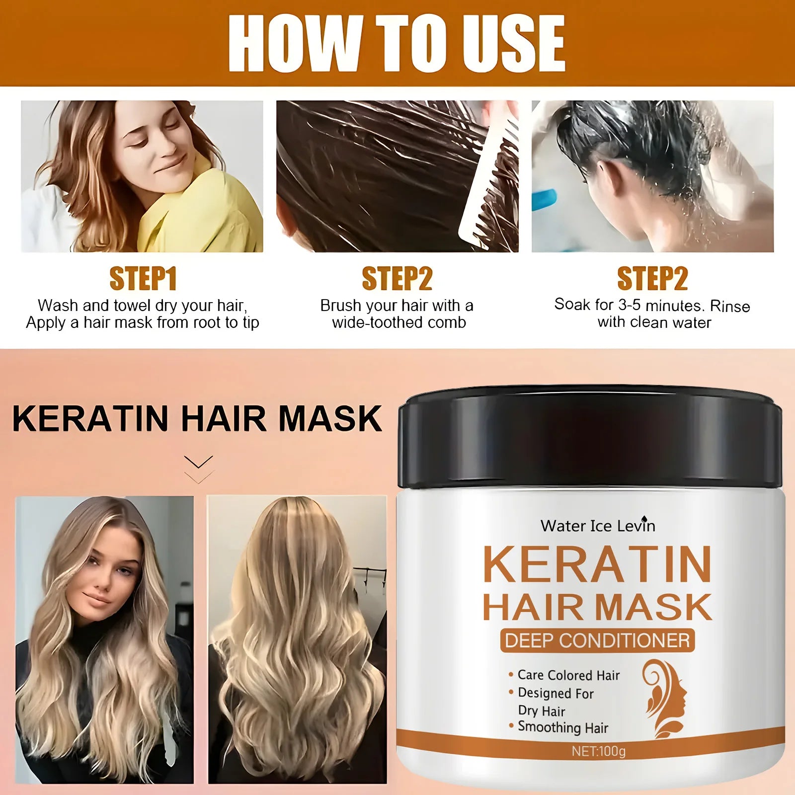 Keratin Deep Repair Hair Mask