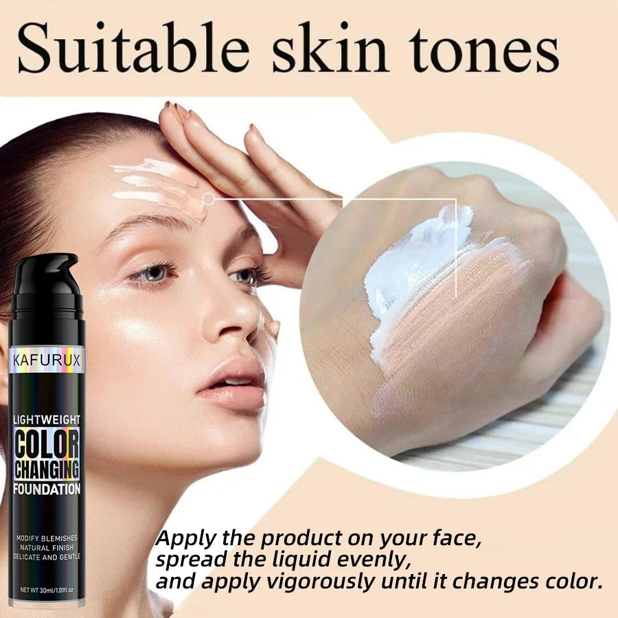 Magic Color Changing Foundation