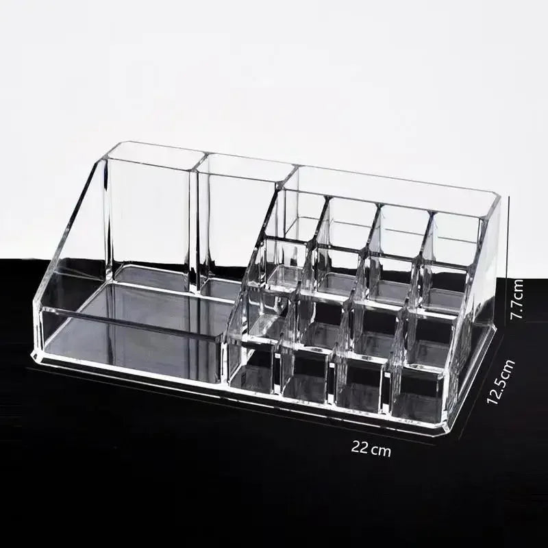 Large Transparent Acrylic Four-Drawer Makeup Organizer