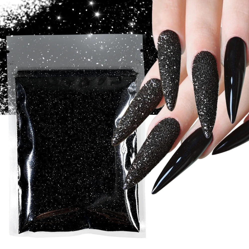 Blue-Green Luminous Nail Powder