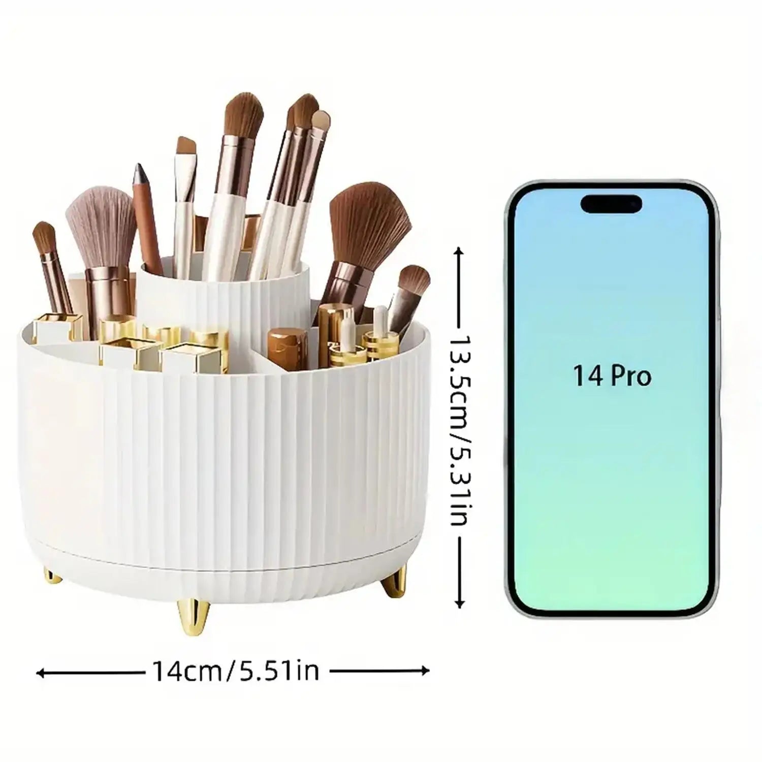 360° Rotating Cosmetic Organizer