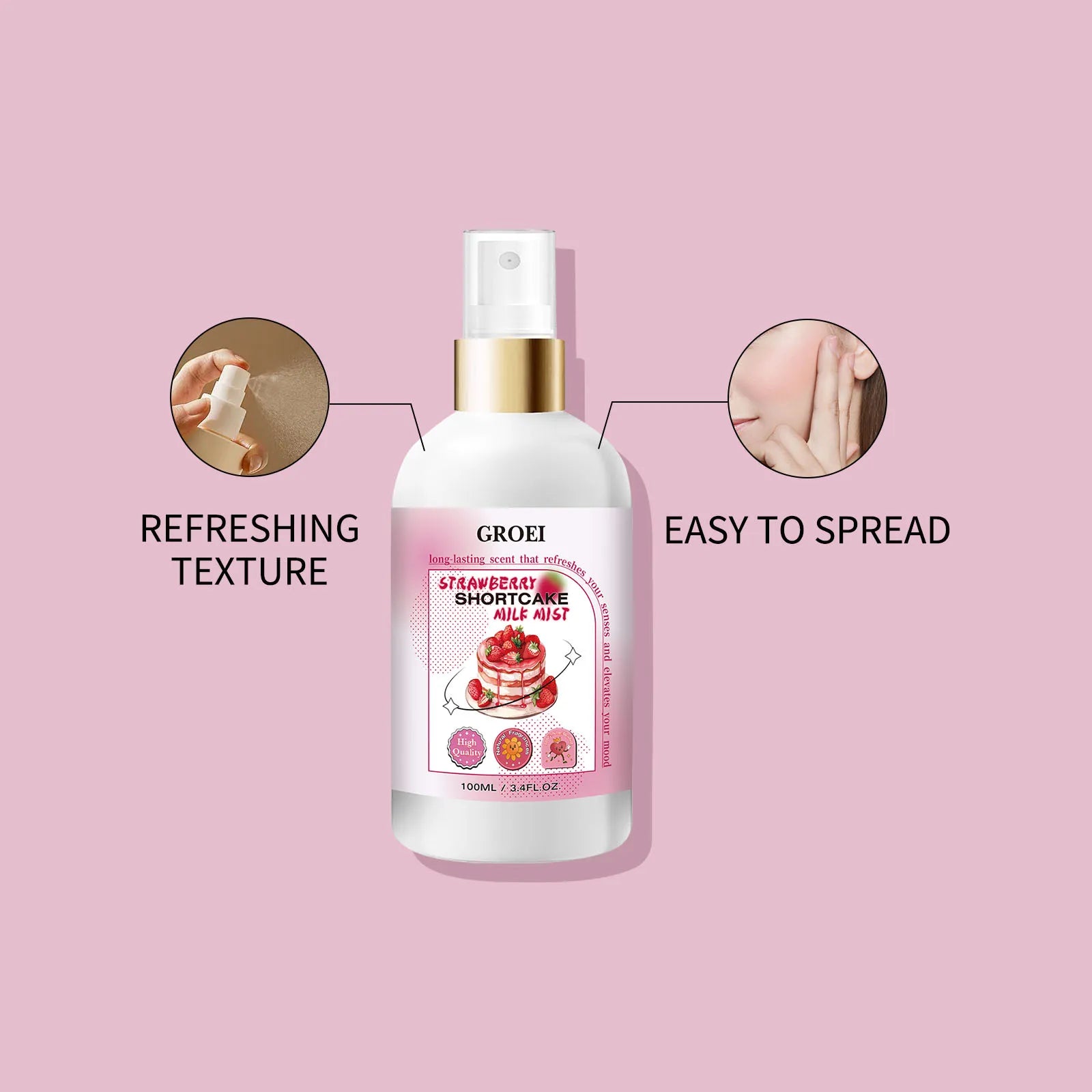 Strawberry Shortcake Milk Body Spray