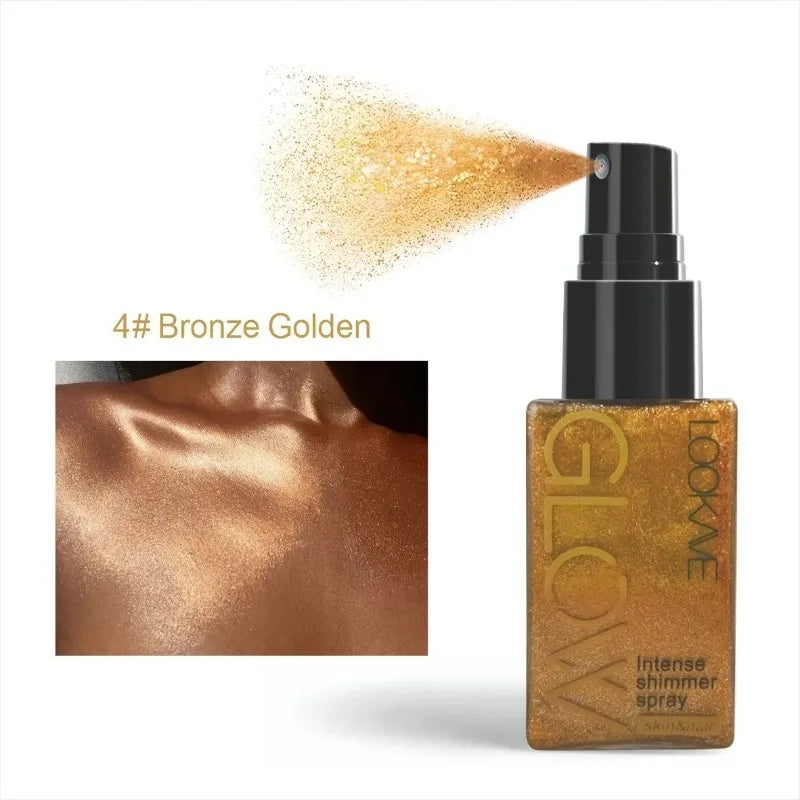 Pearlescent Shimmer Oil Spray