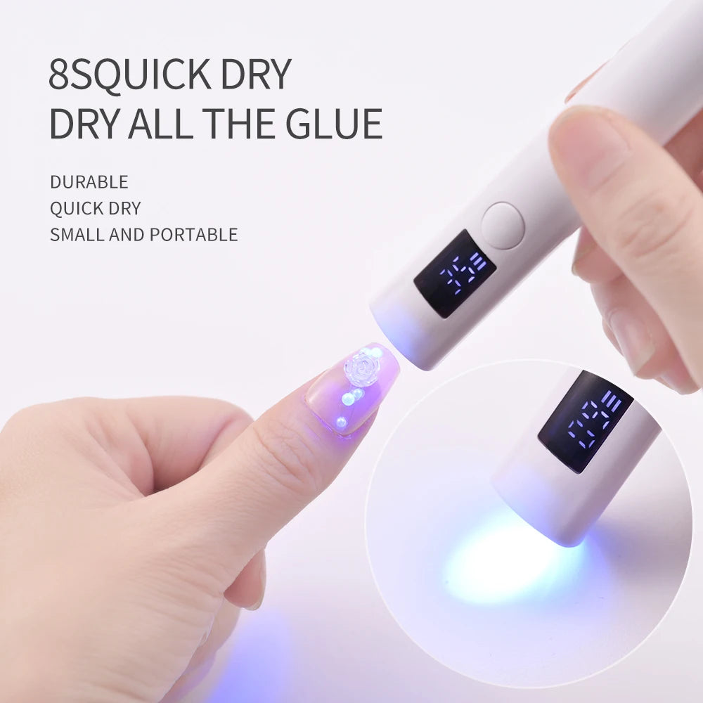 Portable UV LED Nail Lamp