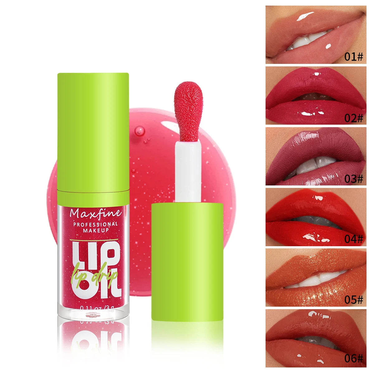 Waterproof Long-Lasting Moisturizing Lip Gloss