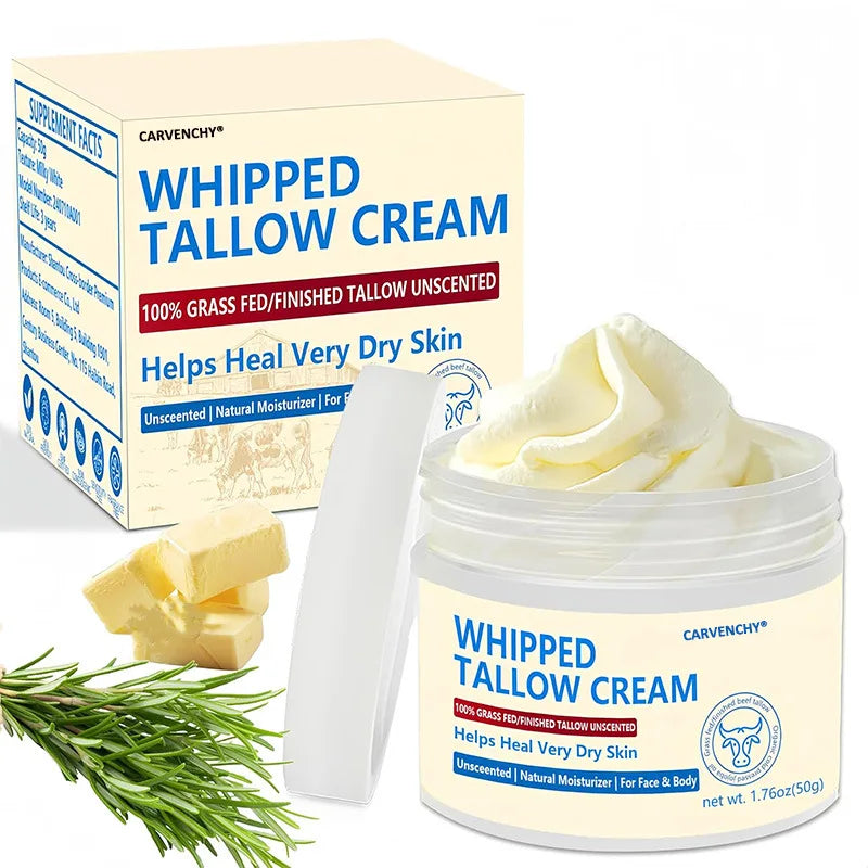Grass-Fed Beef Tallow Moisturizer