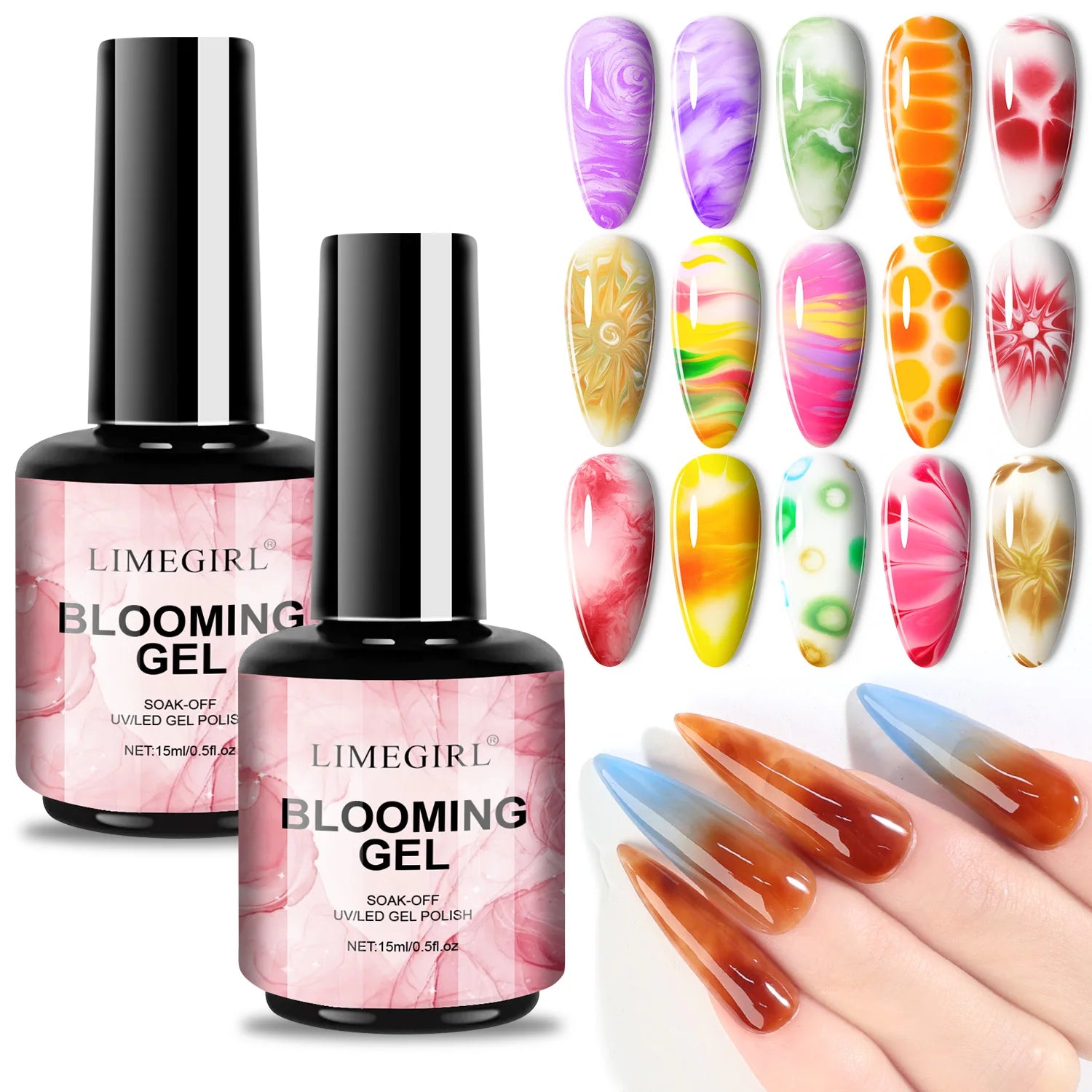 Clear Blooming UV Gel Polish