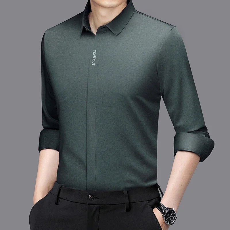 Men’s Wrinkle-Free Long Sleeve Shirt