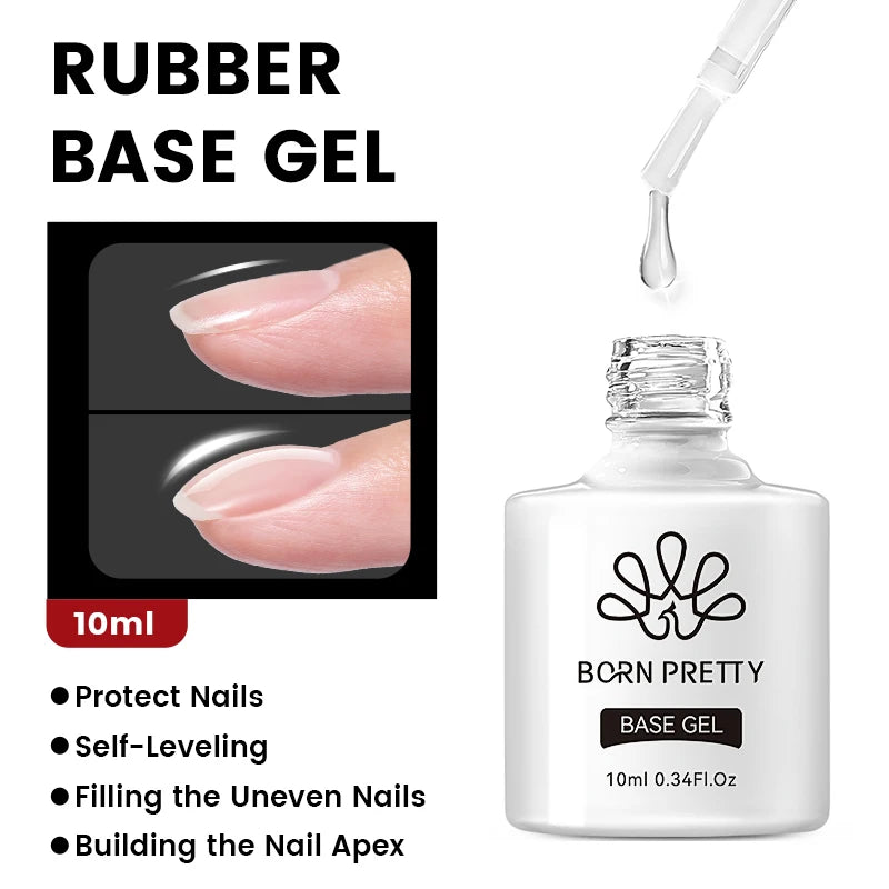 Base Gel Top Coat Rubber Reinforcement UV LED Nail Formula
