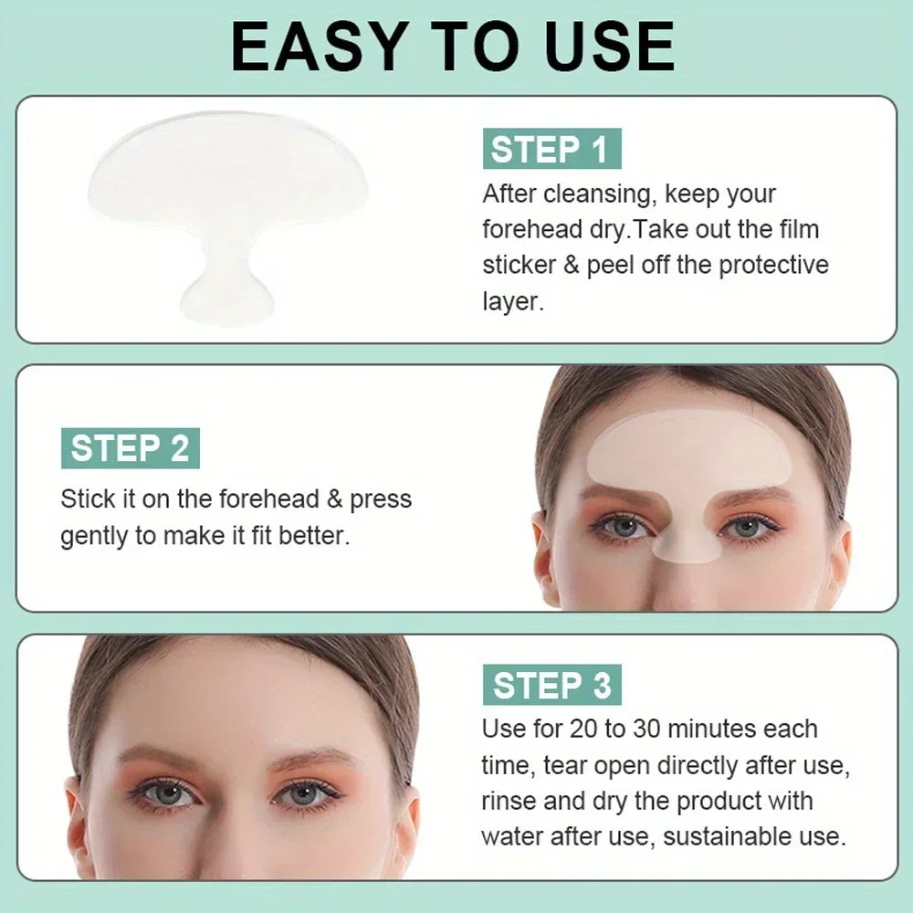 6PCS Reusable Silicone Anti-Wrinkle Pads